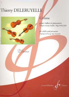 Cyclone : pour violon et percussion