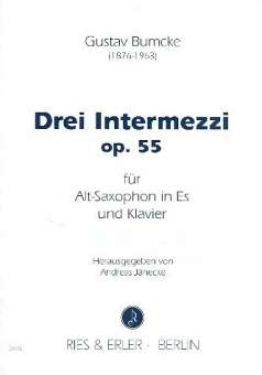 3 Intermezzi op.55 : für