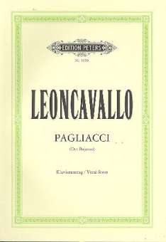 Pagliacci : Klavierauszug (dt/it)