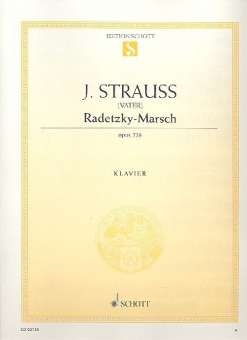 Radetzky-Marsch op.228 : für