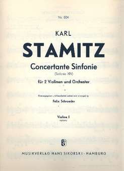 Stamitz, Carl : Sinfonia concertante (Sinfonia XIV)