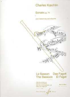 Sonate op.71 : pour basson
