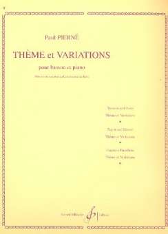 Thème et variations : pour basson et