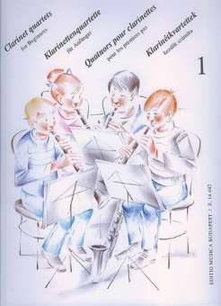 Klarinettenquartette für Anfänger Band 1