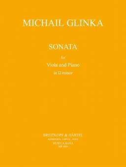 Sonata d minor : for viola and