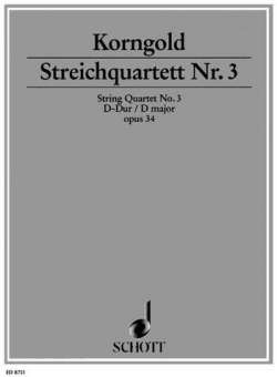 Streichquartett D-Dur op.34 :