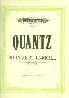 Konzert h-Moll QV5:272 für Flöte,