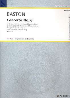 Konzert Nr.6 D-Dur : für Sopran-
