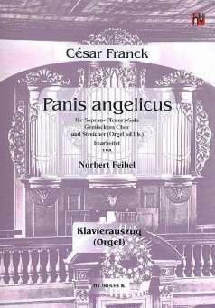 Panis Angelicus f. Sopran-Solo, Gem. Chor und Orchester - Klavierauszug, Orgelstimme