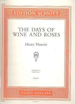 The Days of Wine and Roses :