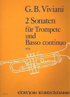2 Sonaten : für Trompete und Bc