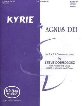 Agnus Dei : for mixed chorus and piano