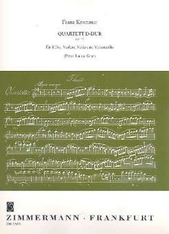 Quartett D-Dur op.93 : für Flöte