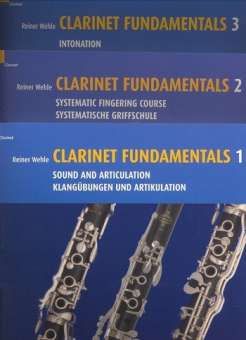 Clarinet Fundamentals 3 Bände complett :