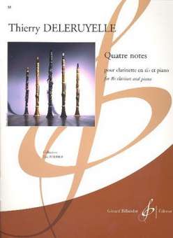 Quatre notes : pour clarinette et piano