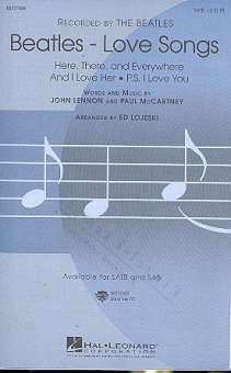 Beatles Love Songs : for mixed chorus (SATB)