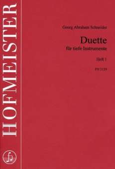 Duette Band 1 für tiefe Instrumente