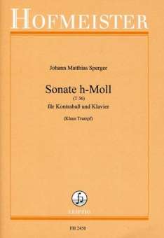 Sonate h-Moll : für Kontrabass