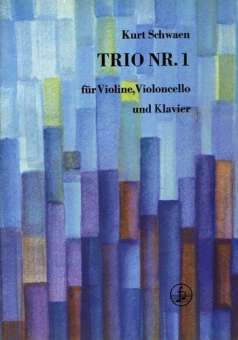 Trio Nr.1 : für Violine, Violoncello und Klavier