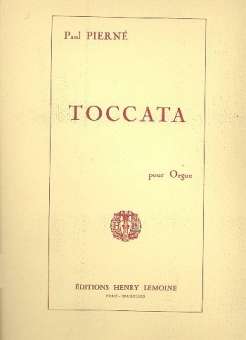 Toccata : pour orgue