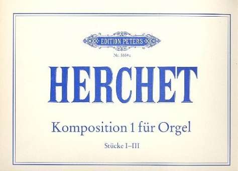 Komposition 1 für Orgel :