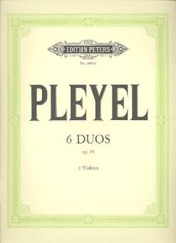 6 Duos op.24 : für 2 Violinen