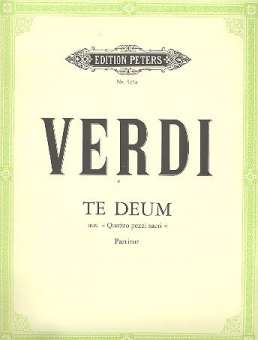 Te Deum : für Sopran, Doppelchor