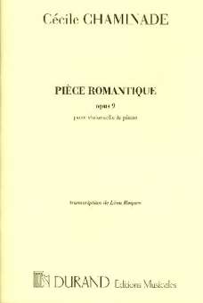 Pièce romantique op.9 :