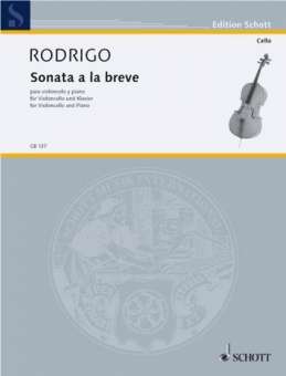 Sonata à la breve : für Violoncello