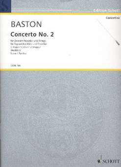 Concerto no. 2 c major : for soprano