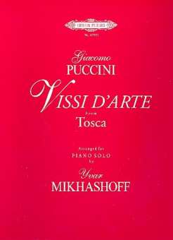 Vissi d'arte aus Tosca : für Klavier