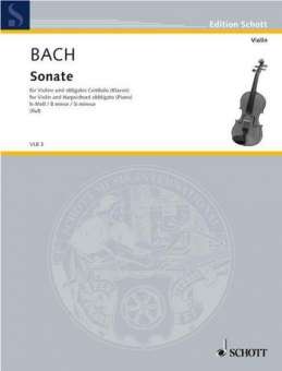 Sonate h-moll : für Violine und obligates Cembalo