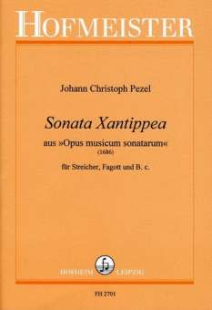 Sonata xantippea : für Fagott, Streicher und Bc