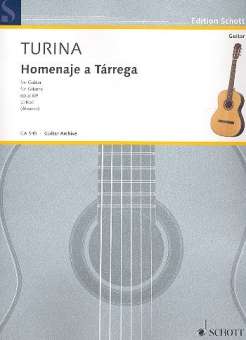 Homenaje a Tárrega op.69 : für Gitarre