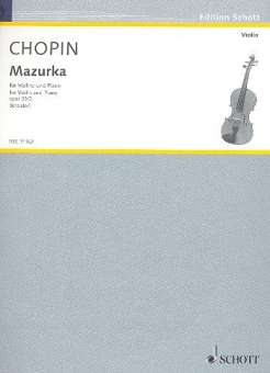 Mazurka op.33,2 : für Violine und Klavier