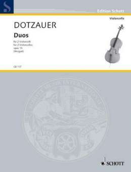 Duos op.15 für 2 Violoncelli