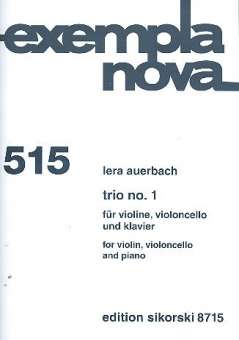 Trio Nr.1 : für Violine, Violoncello