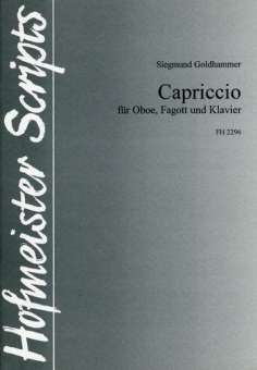 Capriccio : für, Oboe, Fagott und Klavier