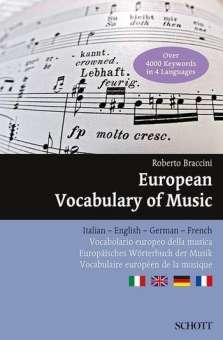 Braccini, Roberto : European Vocabulary of Music