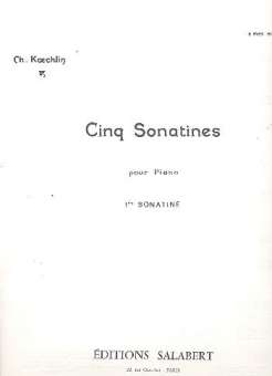 Sonatine op.59,1 : pour piano