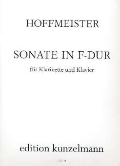 Sonate F-Dur : für Klarinette