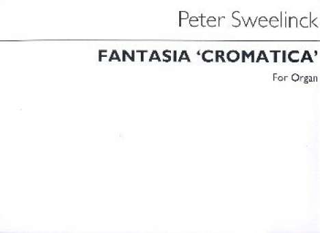 Fantasia Cromatica : for organ