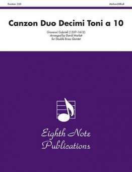 Canzon Duo Decimi Toni a 10