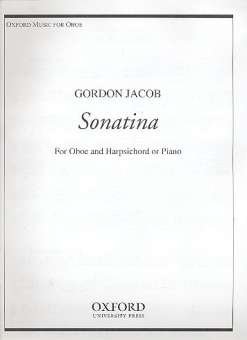 Sonatine : for oboe and harpsichord