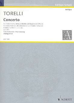 Concerto op.8,2 für 2 Soloviolinen,