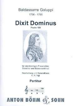 Dixit Dominus : für Frauenchor,