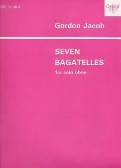 7 Bagatelles : for oboe solo
