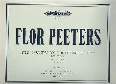Hymn Preludes for the liturgical