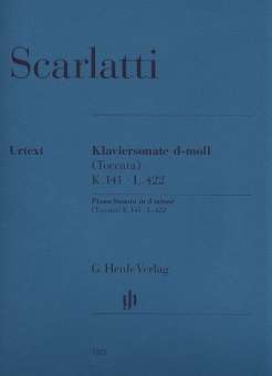 Sonate d-Moll K141 (L422) : für Klavier