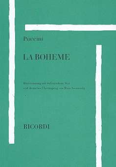 La Bohème : Klavierauszug (dt/it)